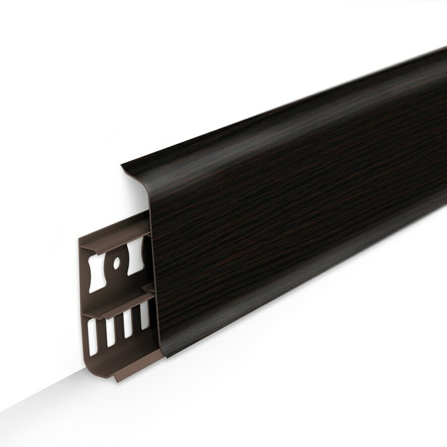 картинка Плинтус напольный 70мм 2,2м "Деконика", 303 Венге темный (20шт) от магазина ТНП