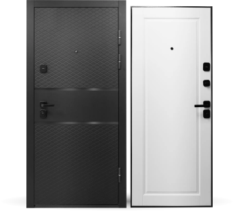 картинка Дверь мет. STRONG 1010 Белый 960*2050*90 R от магазина ТНП