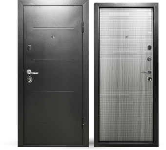 картинка Дверь мет. STRONG 706 Ясень серый 860*2050*65 R от магазина ТНП