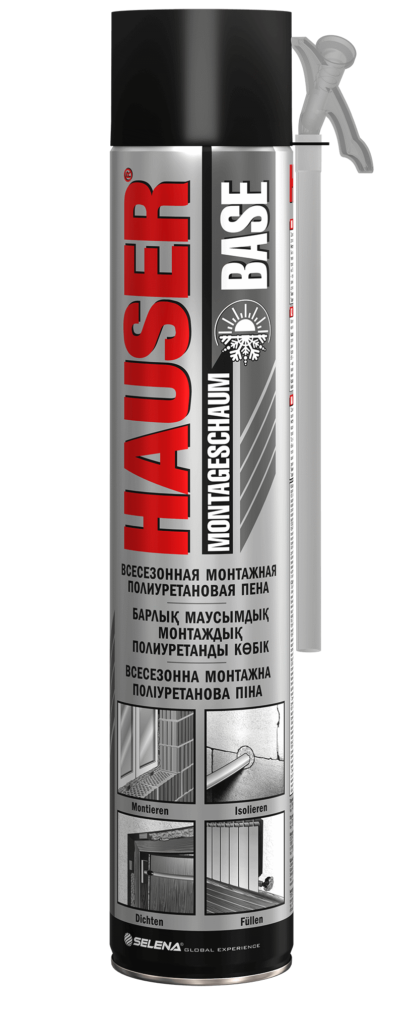 картинка HAUSER пена BASE СТД всесезонная (400 мл) от магазина ТНП