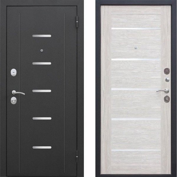 картинка Дверь мет. 7,5 см  Гарда муар Лиственница беж Царга (860мм) левая от магазина ТНП