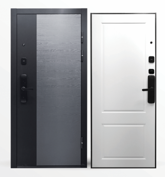 картинка Дверь мет. STRONG EZ 1012 МДФ/Белый Классик E.Z. 960*2050 L от магазина ТНП