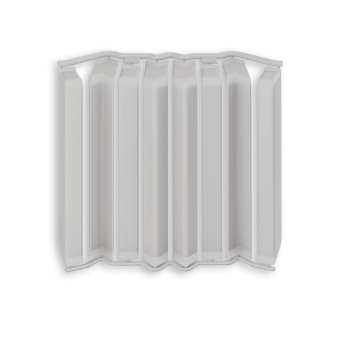 картинка Накладки для плинтуса прямоугольного 80мм "Идеал Дюра" (набор из 8 эл. во фл.), 002 Светло-серый от магазина ТНП