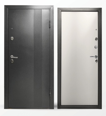 картинка Дверь мет. STRONG 604 Белый Вертикаль 960*2050 L от магазина ТНП