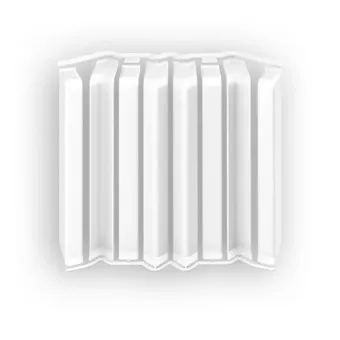 картинка Накладки для плинтуса прямоугольного 80мм "Идеал Дюра" (набор из 8 эл. во флоупаке), 001 Белый от магазина ТНП