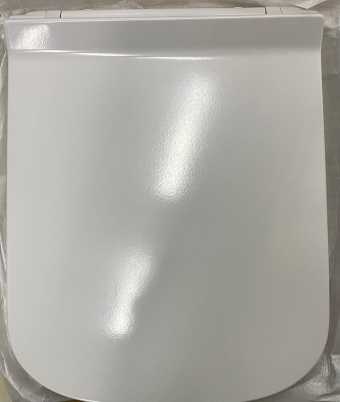 картинка Glossy White Seat Cover/ Глянцевый белое сиденье KZ817 от магазина ТНП
