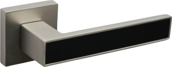 картинка Ручка дверная AM334 MSN/MBK Strong от магазина ТНП