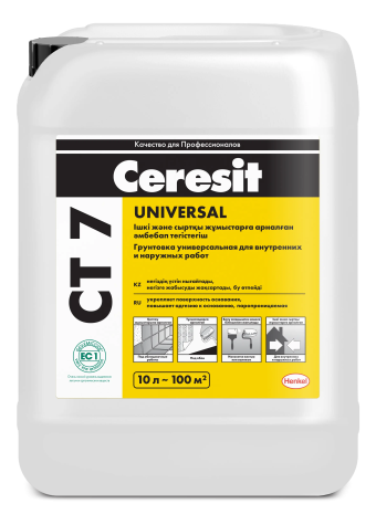 картинка CERESIT CT 7 Универсальная Грунтовка 10 от магазина ТНП