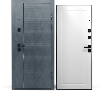 картинка Дверь мет. STRONG 1007 Белый 860*2050*90 R от магазина ТНП