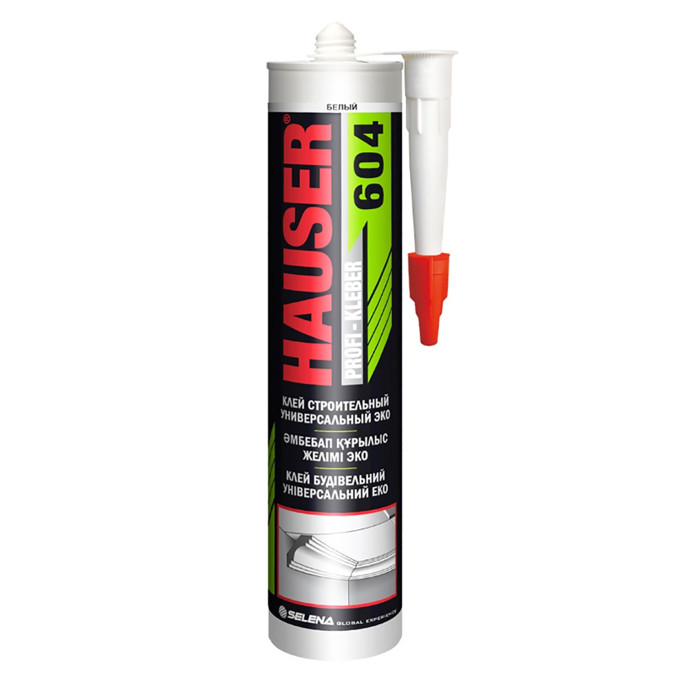 картинка Клей строительный универсальный Hauser ECO 604 (260 мл) от магазина ТНП