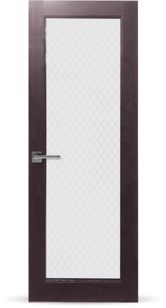 картинка Полотно дверное ПДО Bronze-20-7-10 [ ПВХ Орех шоколадный] от магазина ТНП