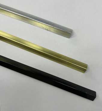 картинка Молдинг внутренний угловой круглый  GOLD GLOSSY 2950 мм Глянцевый от магазина ТНП