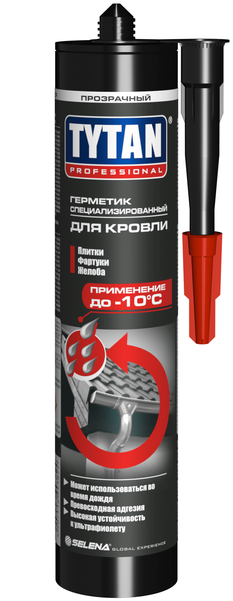 картинка TYTAN герметик специализированный для кровли (310 мл) бесцветный от магазина ТНП