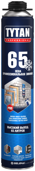 картинка Пена TYTAN ПРОФ ЗИМНЯЯ О2 65, -20ºС(750 мл) от магазина ТНП