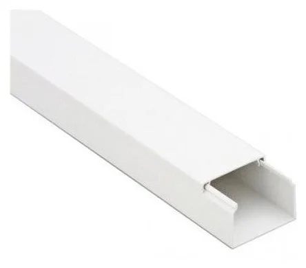 картинка Короб кабельный 25х24мм 2,0м "Идеал", 001 Белый (20) от магазина ТНП