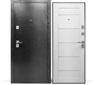 картинка Дверь мет. STRONG 904 Ясень латте царга 860*2050*90 R от магазина ТНП