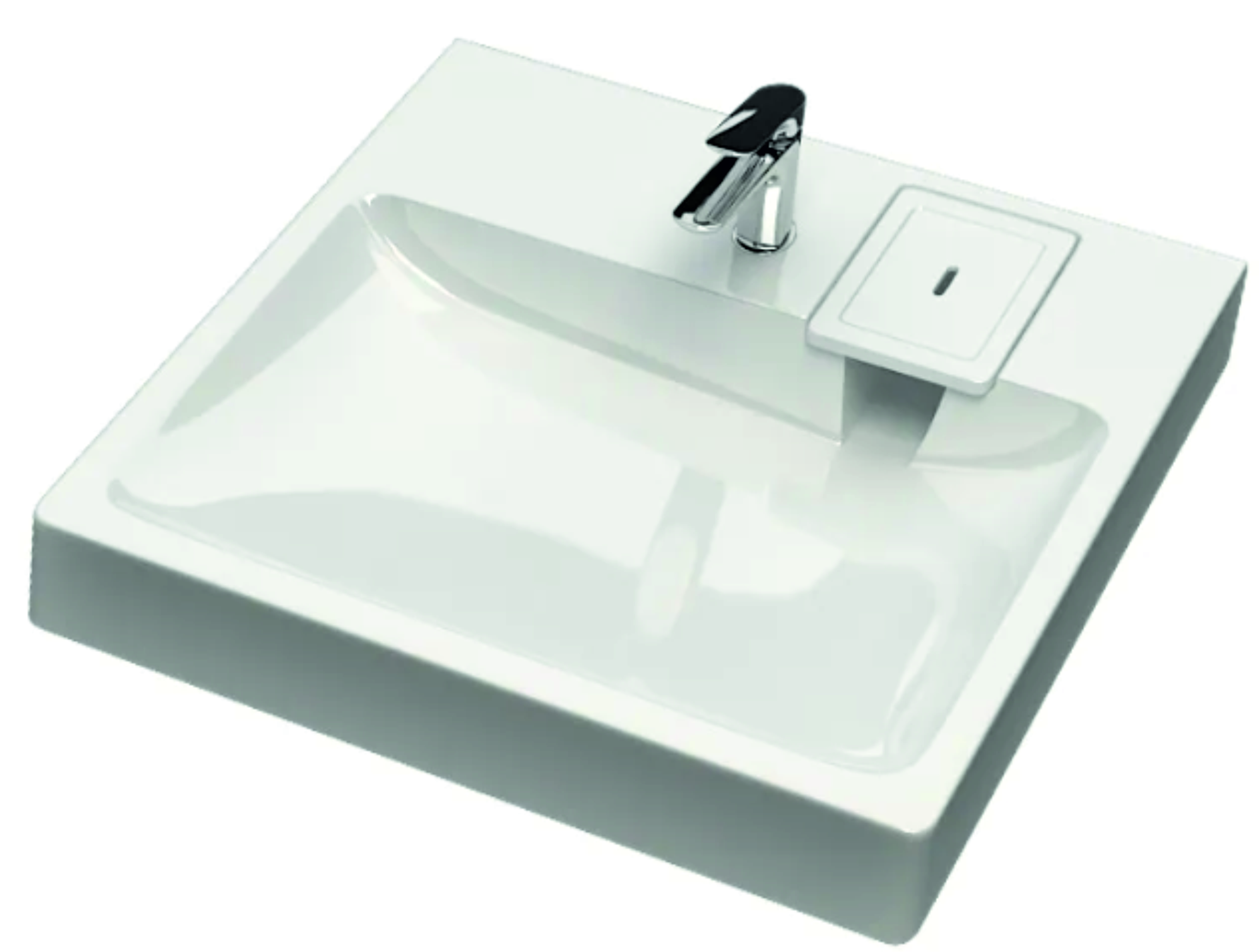 картинка MARRBAXX Умывальник Марго (с кронш) б/сифона,Granit 500 х 546 от магазина ТНП