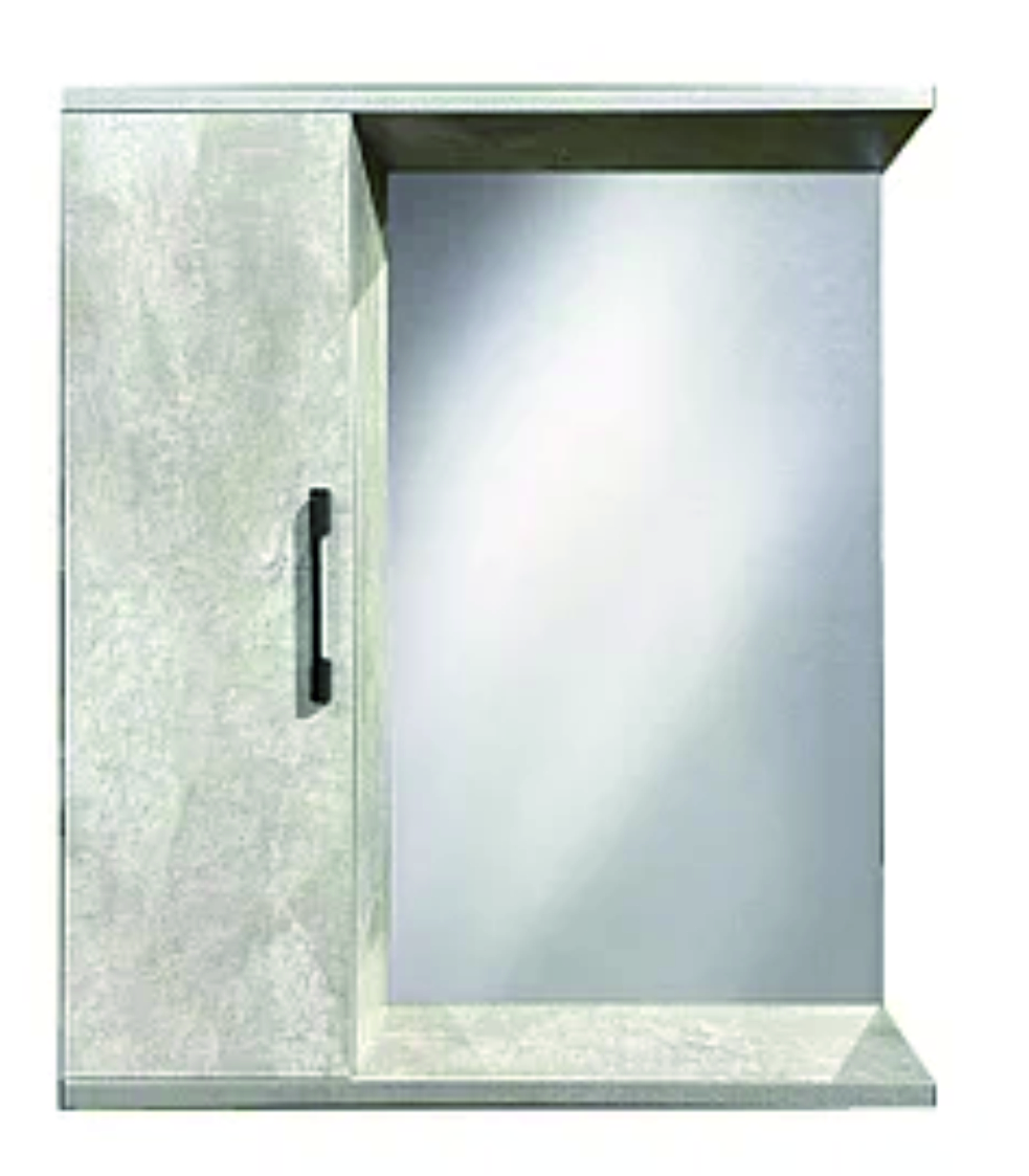 картинка Шкаф-зеркало Neo 60 цемент от магазина ТНП