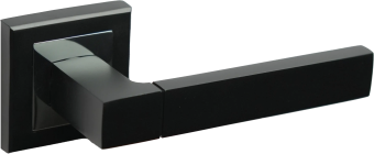 картинка Ручка дверная AM2104 MBK/CP Strong от магазина ТНП