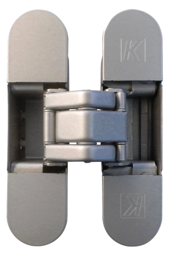 картинка Петля дверная скрытая UBERLEGEN INVISIBLE черная (петля 2 шт+заглушка 8 шт ) от магазина ТНП