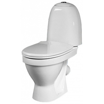 картинка Унитаз компакт "Виктория" эконом (Белый) (Sanita) от магазина ТНП